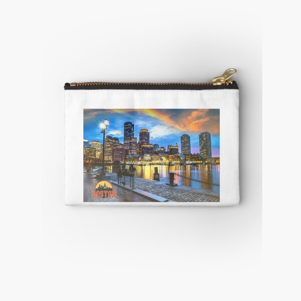 Item preview, Boston Skyline Charles River Vintage Cityscape designed and sold by ReginaSeidman.