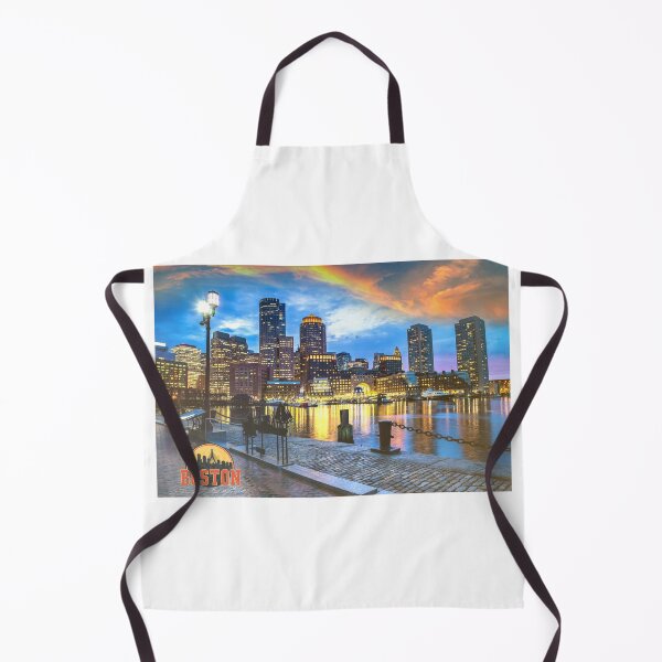 Item preview, Boston Skyline Charles River Vintage Cityscape designed and sold by ReginaSeidman.
