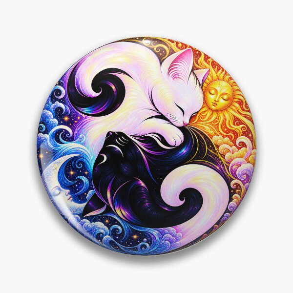 Item preview, ⚖️ PURRFECTLY BALANCED COLLECTION ⚖️ - Sun & Moon v1 designed and sold by WheelieGdArt.