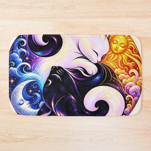 Item preview, ⚖️ PURRFECTLY BALANCED COLLECTION ⚖️ - Sun & Moon v1 designed and sold by WheelieGdArt.