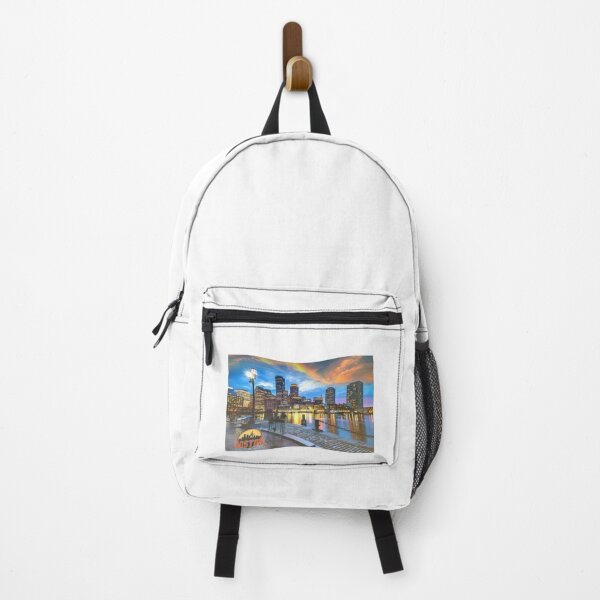 Item preview, Boston Skyline Charles River Vintage Cityscape designed and sold by ReginaSeidman.