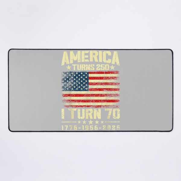 Item preview, America Turns 250 I Turn 70 250th Anniversary 70th Birthday designed and sold by ArleneRowe.