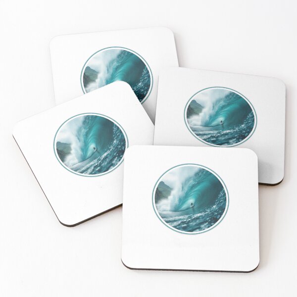 Item preview, Basque Big Wave Surfer — Epic Circular Ocean Art designed and sold by DONOSTIADESIGN.