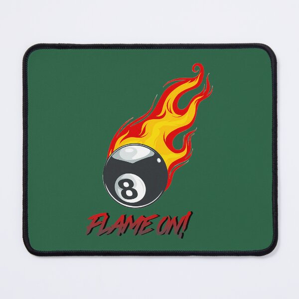 Item preview, Flame On Billiards-Eight-Ball 212 designed and sold by findbeeingarden.