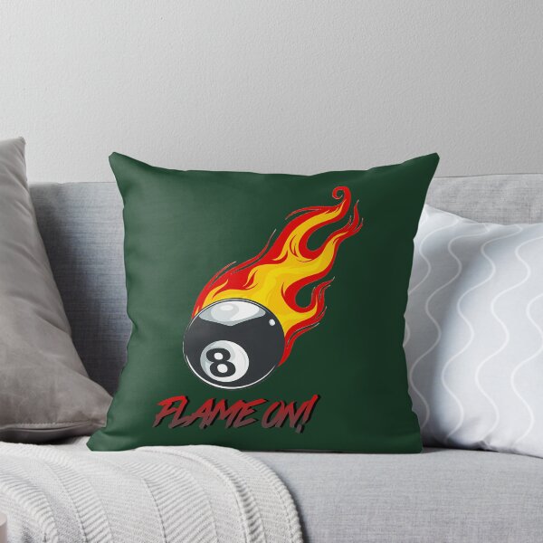Item preview, Flame On Billiards-Eight-Ball 212 designed and sold by findbeeingarden.