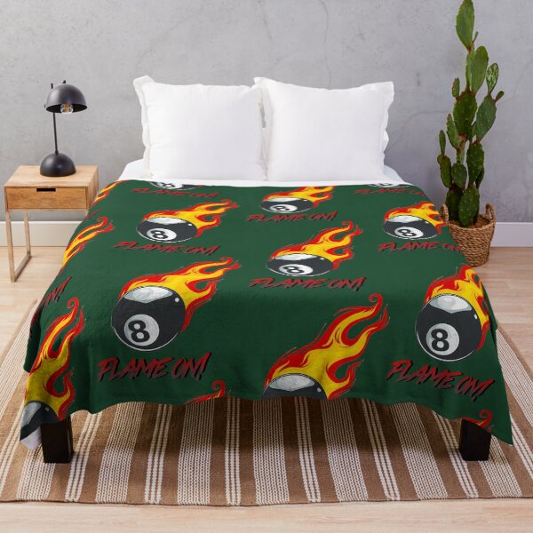 Item preview, Flame On Billiards-Eight-Ball 212 designed and sold by findbeeingarden.
