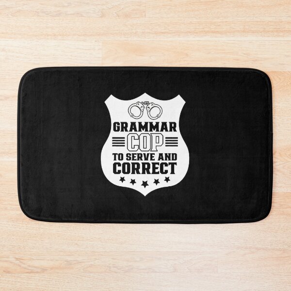 Item preview, 1...Grammar Cop To Serve And Correct Emblem Design designed and sold by nuarjcinw.