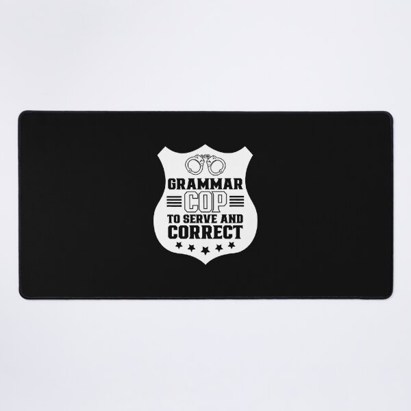 Item preview, 1...Grammar Cop To Serve And Correct Emblem Design designed and sold by nuarjcinw.