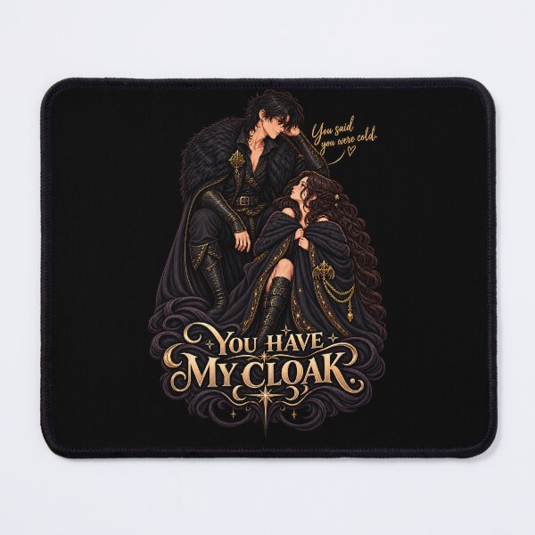 Item preview, You Have My Cloak – Funny Dark Romance Couple designed and sold by JPCuteDesign.