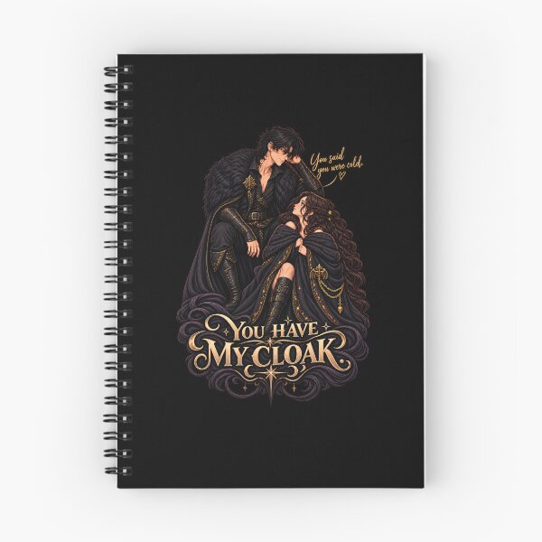 Item preview, You Have My Cloak – Funny Dark Romance Couple designed and sold by JPCuteDesign.