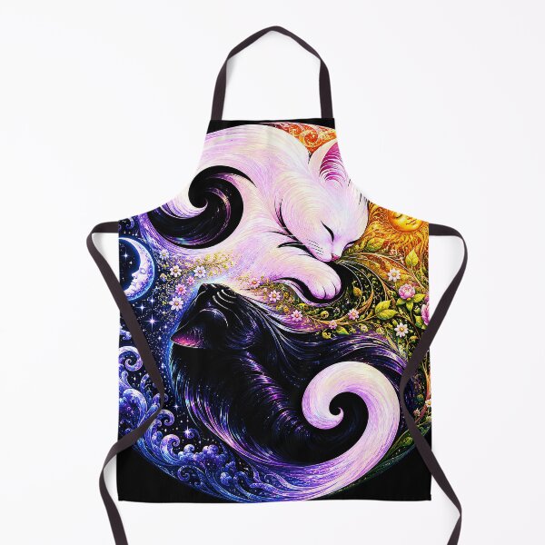 Item preview, ⚖️ PURRFECTLY BALANCED COLLECTION ⚖️ - Sun & Moon v2 designed and sold by WheelieGdArt.