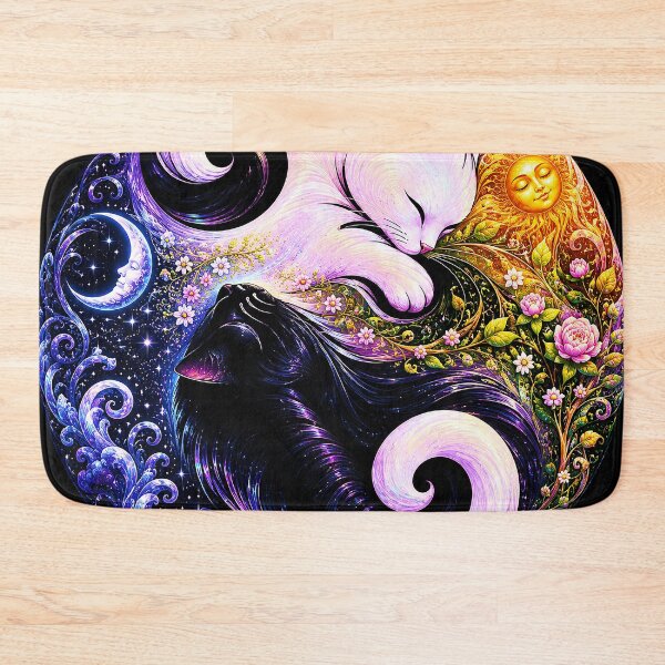 Item preview, ⚖️ PURRFECTLY BALANCED COLLECTION ⚖️ - Sun & Moon v2 designed and sold by WheelieGdArt.