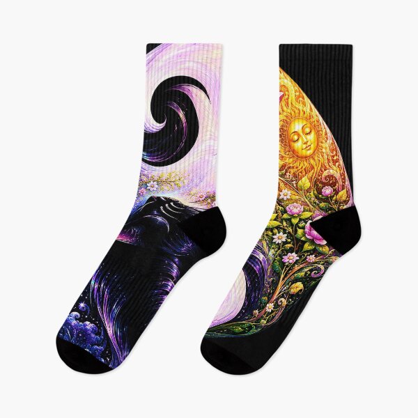 Item preview, ⚖️ PURRFECTLY BALANCED COLLECTION ⚖️ - Sun & Moon v2 designed and sold by WheelieGdArt.