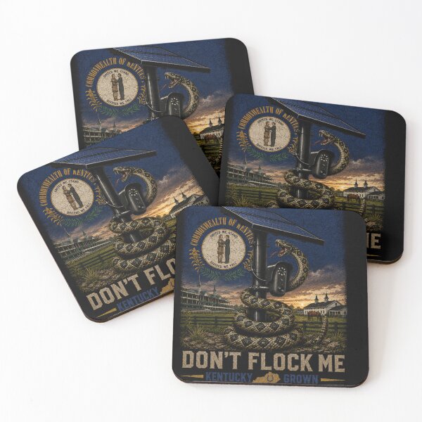 Item preview, Skally Cap Hooligans: Don't FLOCK Me U.S.A: Kentucky  designed and sold by Skally Cap Hooligans™.
