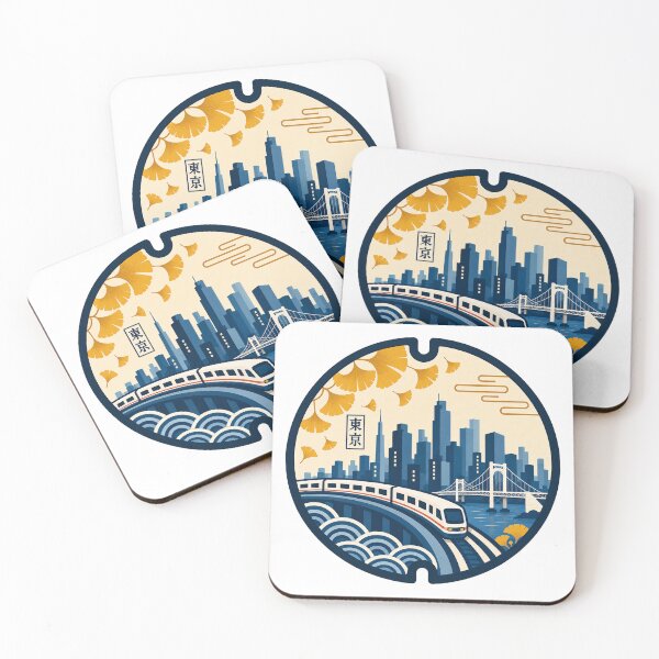 Item preview, Tokyo Japanese Manhole Cover Art designed and sold by WAYNORI.