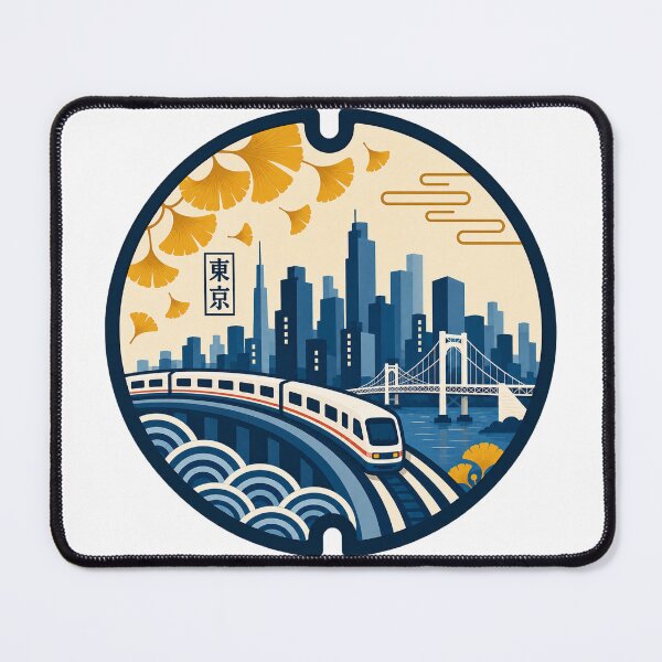 Item preview, Tokyo Japanese Manhole Cover Art designed and sold by WAYNORI.