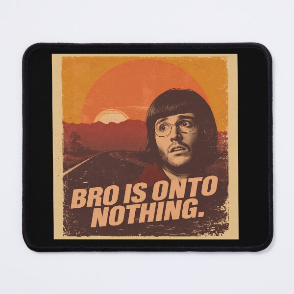 Item preview, concern meme bro is onto nothing T-Shirt, Vintage Meme, Bearded Guy Humor, Retro Poster Style, Funny Internet Graphic Tee designed and sold by pawsome purrfect.