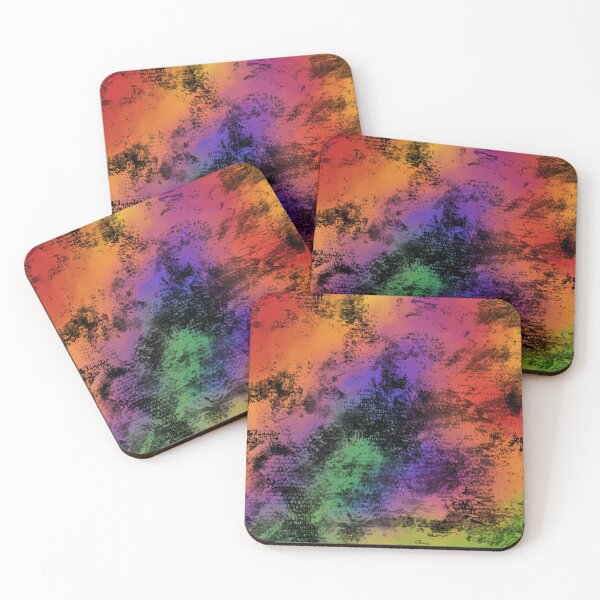 Item preview, Distressed Design in Psychedelic Oil Slick designed and sold by JaygiesDesign.