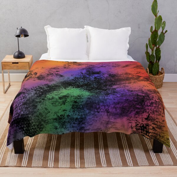 Item preview, Distressed Design in Psychedelic Oil Slick designed and sold by JaygiesDesign.