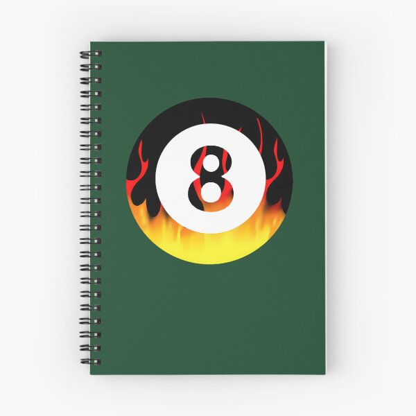 Item preview, Copy Fiery 8 Ball 298 designed and sold by findbeeingarden.