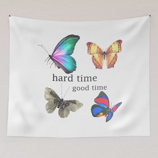 Item preview, Hard Time Good Time Butterfly designed and sold by ReginaSeidman.