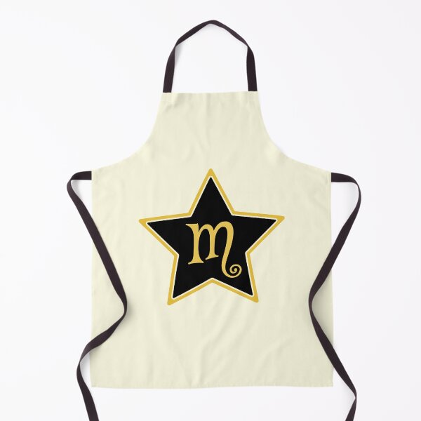 Item preview, Star Monogram M Gold Black designed and sold by Jeallan Designs.