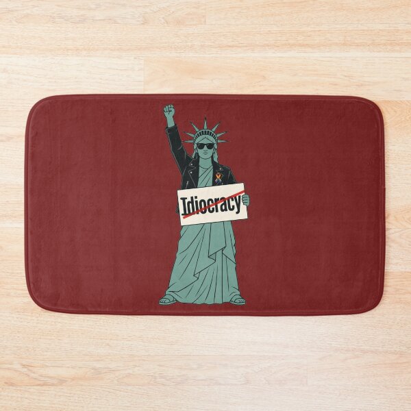 Item preview, Punk Statue of Liberty Protester – No Idiocracy designed and sold by KungPowUnicorn.