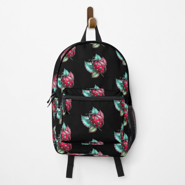 Item preview, Colorful Ladybug on Leaves designed and sold by hrendika.