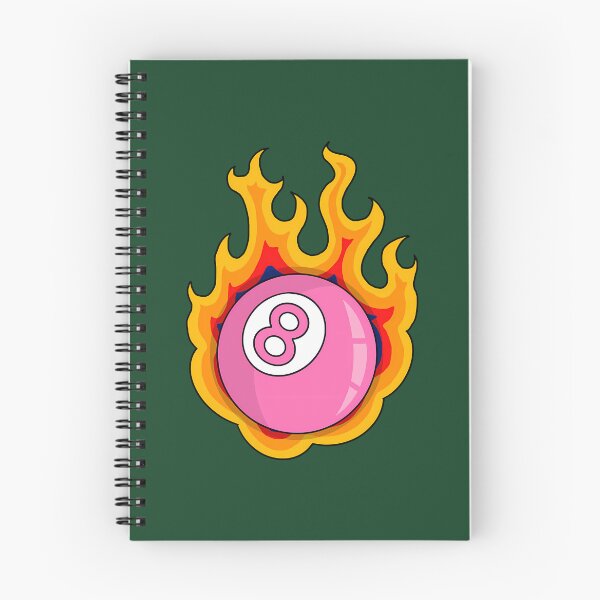 Item preview, Flaming 8 Ball 508 designed and sold by findbeeingarden.