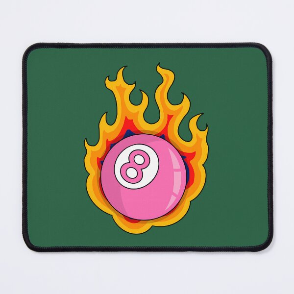 Item preview, Flaming 8 Ball 508 designed and sold by findbeeingarden.