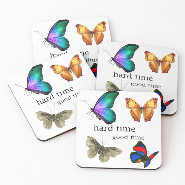 Item preview, Hard Time Good Time Butterfly designed and sold by ReginaSeidman.