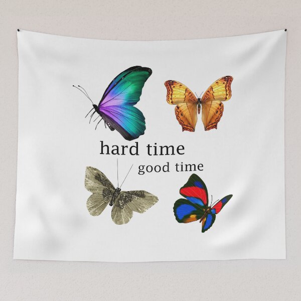 Item preview, Hard Time Good Time Butterfly designed and sold by ReginaSeidman.