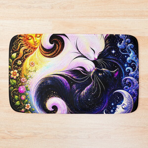 Item preview, ⚖️ PURRFECTLY BALANCED COLLECTION ⚖️ - Sun & Moon v3 designed and sold by WheelieGdArt.