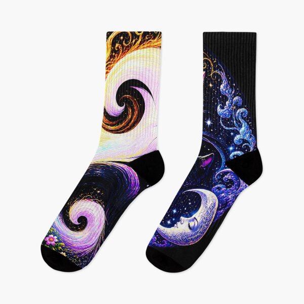 Item preview, ⚖️ PURRFECTLY BALANCED COLLECTION ⚖️ - Sun & Moon v3 designed and sold by WheelieGdArt.