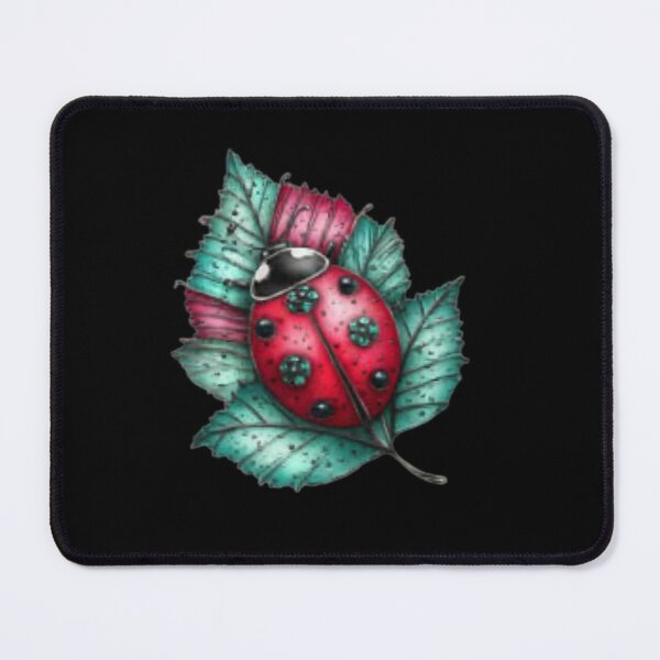 Item preview, Colorful Ladybug on Leaf designed and sold by hrendika.