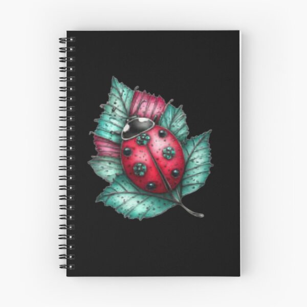 Item preview, Colorful Ladybug on Leaf designed and sold by hrendika.