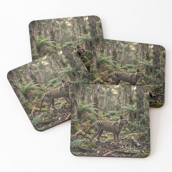 Item preview, Thylacine in Tasmania designed and sold by pawprintz.