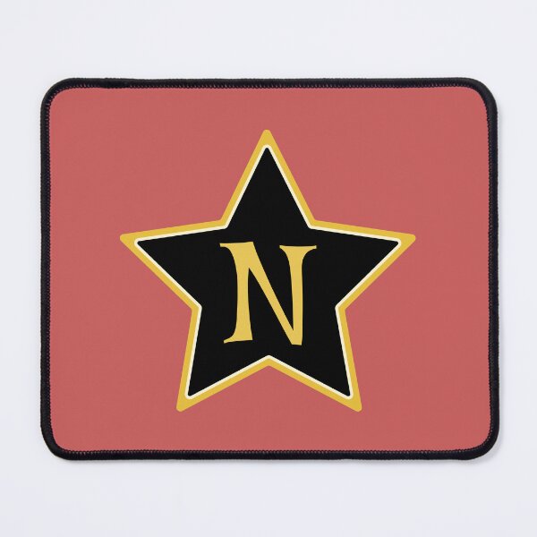 Item preview, Star Monogram N Gold Black designed and sold by Jeallan Designs.