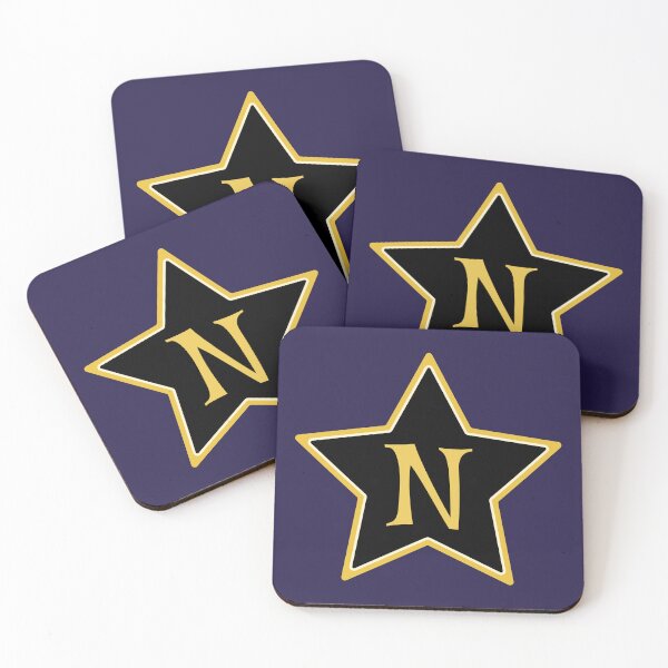 Item preview, Star Monogram N Gold Black designed and sold by Jeallan Designs.