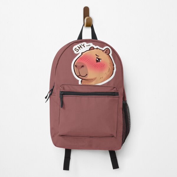 Item preview, Capibara cute shy emontional with SHY word designed and sold by Ban Nang Root.
