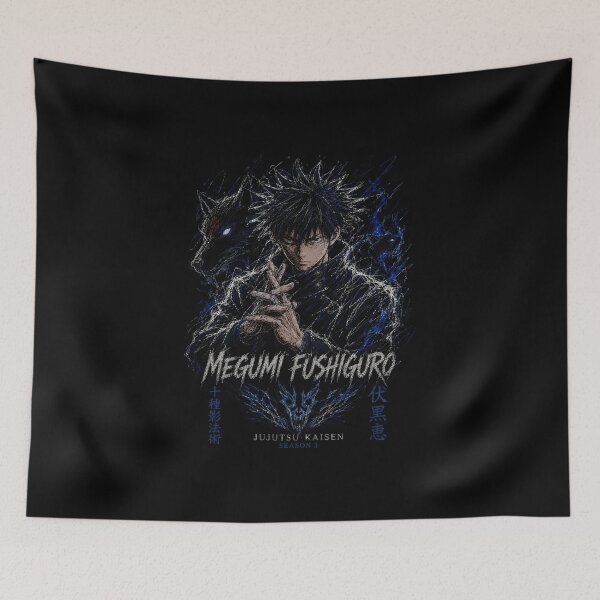 Item preview, Megumi Fushiguro Ten Shadows Dark Anime Art designed and sold by SirLivy.