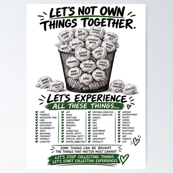Item preview, Lets Not Own Things Together designed and sold by HarTee.