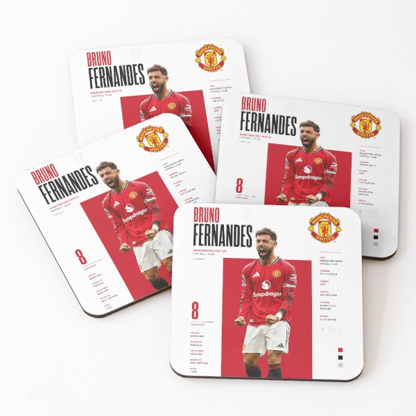Artikelvorschau, Bruno Fernandes | Manchester United entworfen und verkauft von Sector 99.