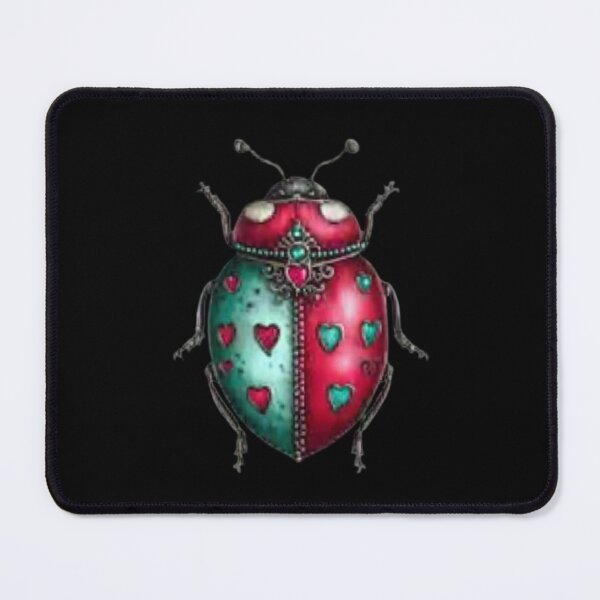 Item preview, Heart Motif Ladybug Design designed and sold by hrendika.