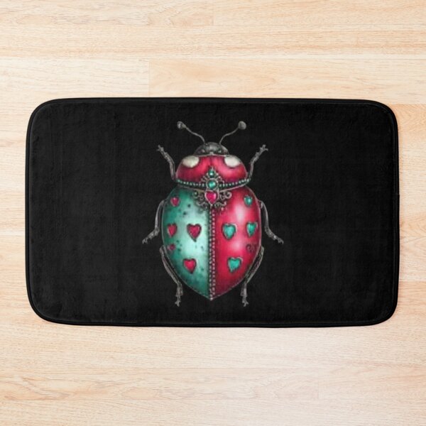 Item preview, Heart Motif Ladybug Design designed and sold by hrendika.