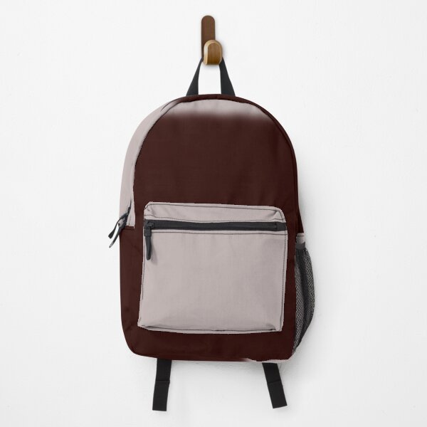 Item preview, Minimalist Soft Taupe and Warm Maroon Color Block designed and sold by pluielegere.