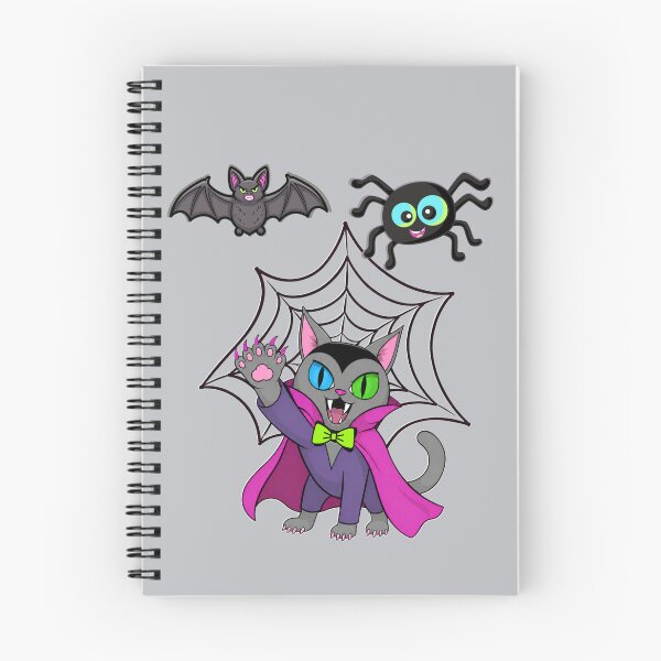 Item preview, Vampire Cat and Spooky Friends Halloween designed and sold by Aimetoi.