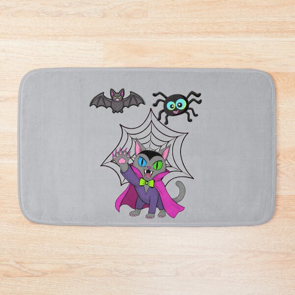 Item preview, Vampire Cat and Spooky Friends Halloween designed and sold by Aimetoi.