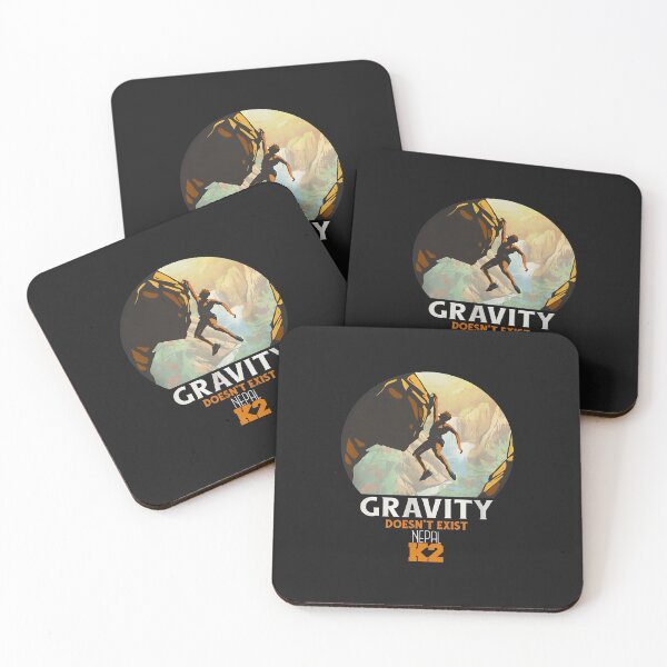 Item preview, Gravity Doesn't Exist Nepal K2 Climber Graphic designed and sold by egkjgteff.