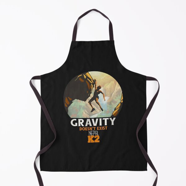 Item preview, Gravity Doesn't Exist Nepal K2 Climber Graphic designed and sold by egkjgteff.